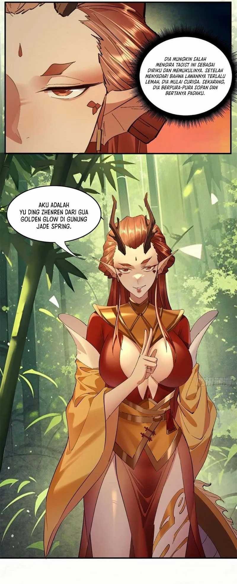 The Primordial World: Starting by Taking the Minghe as My Adopted Stepdaughter Chapter 34 Bahasa Indonesia