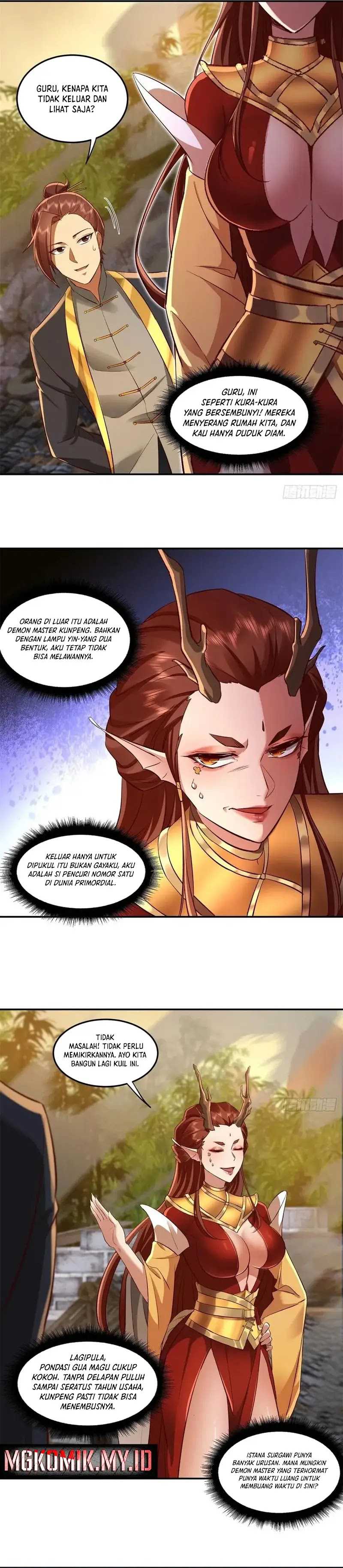 The Primordial World: Starting by Taking the Minghe as My Adopted Stepdaughter Chapter 43 Bahasa Indonesia