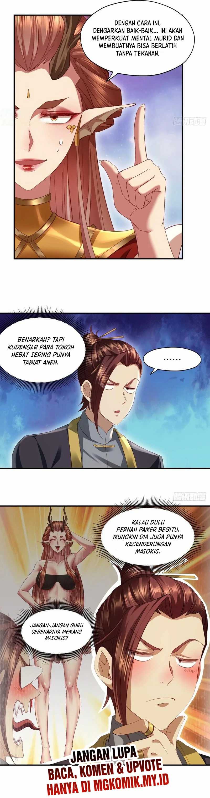 The Primordial World: Starting by Taking the Minghe as My Adopted Stepdaughter Chapter 46 Bahasa Indonesia