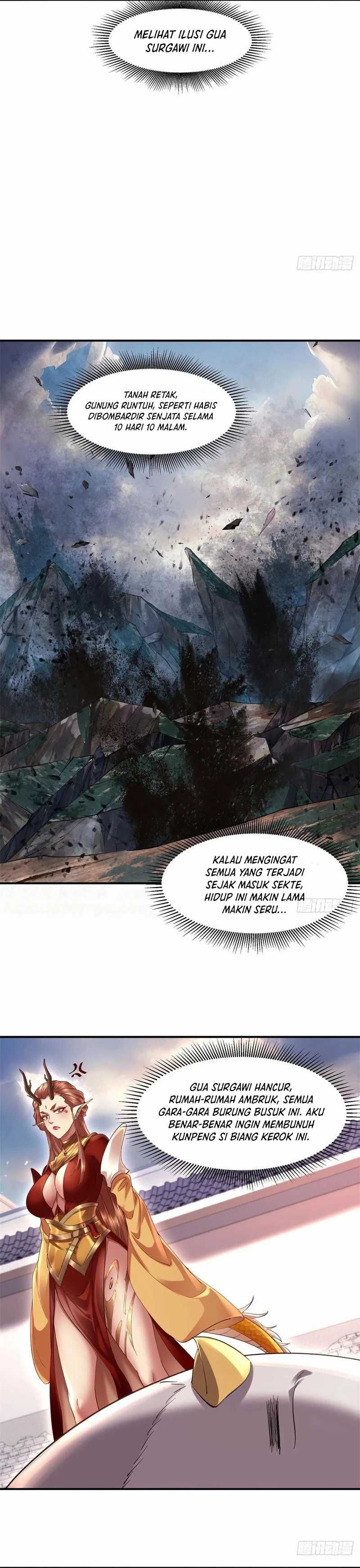 The Primordial World: Starting by Taking the Minghe as My Adopted Stepdaughter Chapter 46 Bahasa Indonesia