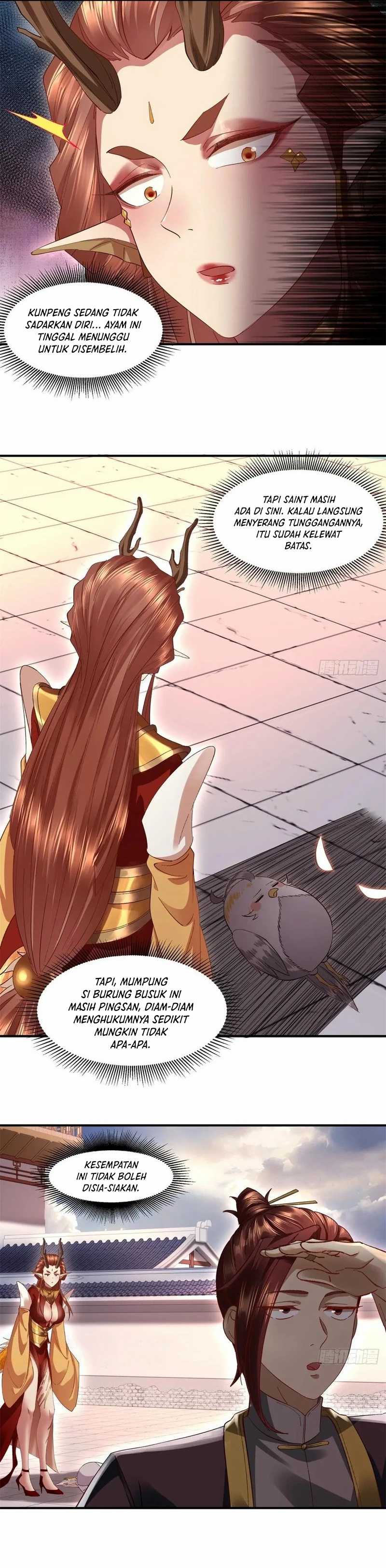 The Primordial World: Starting by Taking the Minghe as My Adopted Stepdaughter Chapter 46 Bahasa Indonesia