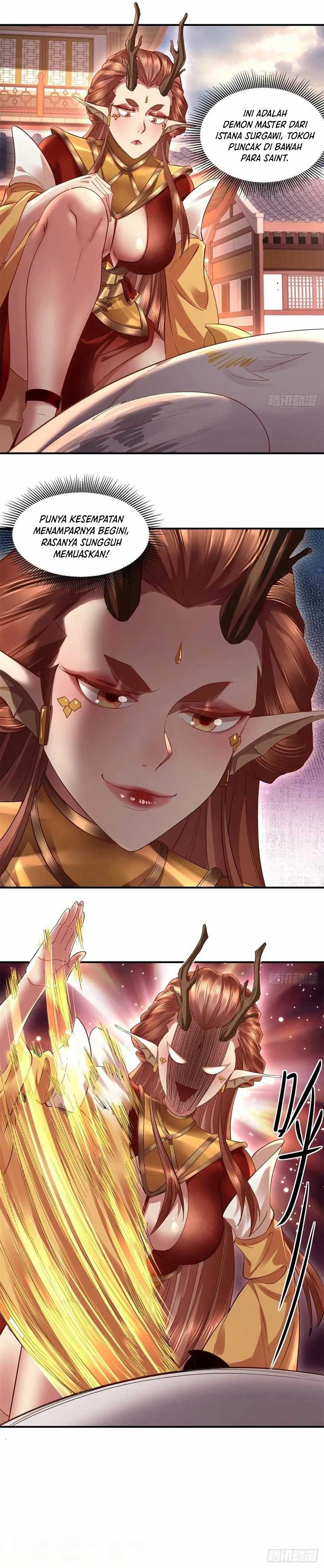 The Primordial World: Starting by Taking the Minghe as My Adopted Stepdaughter Chapter 46 Bahasa Indonesia