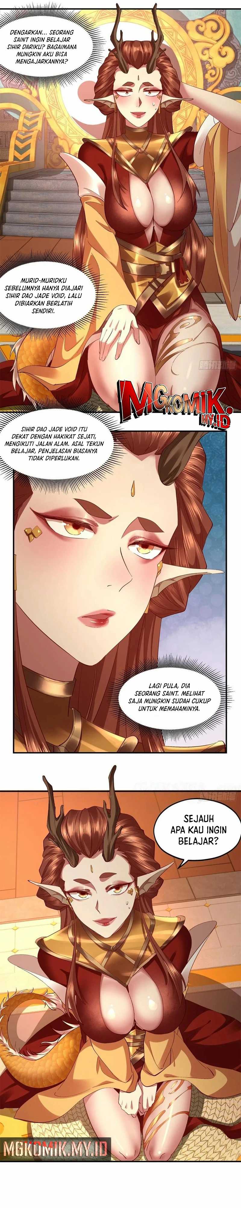 The Primordial World: Starting by Taking the Minghe as My Adopted Stepdaughter Chapter 46 Bahasa Indonesia