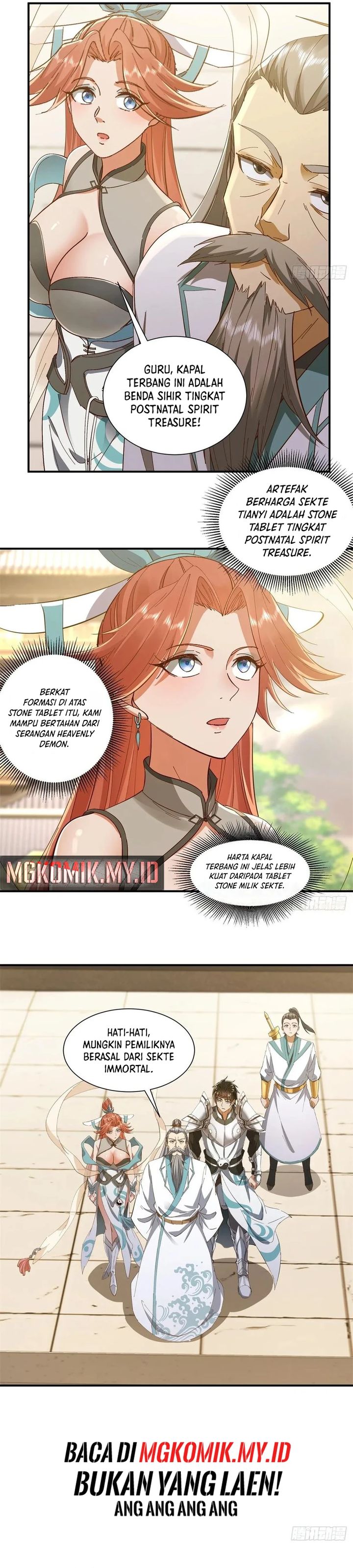 The Primordial World: Starting by Taking the Minghe as My Adopted Stepdaughter Chapter 49 Bahasa Indonesia