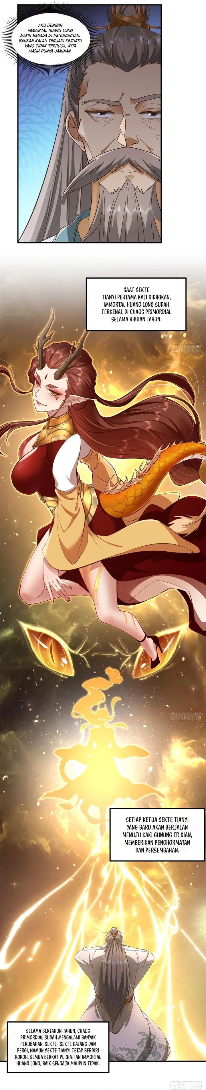 The Primordial World: Starting by Taking the Minghe as My Adopted Stepdaughter Chapter 49 Bahasa Indonesia