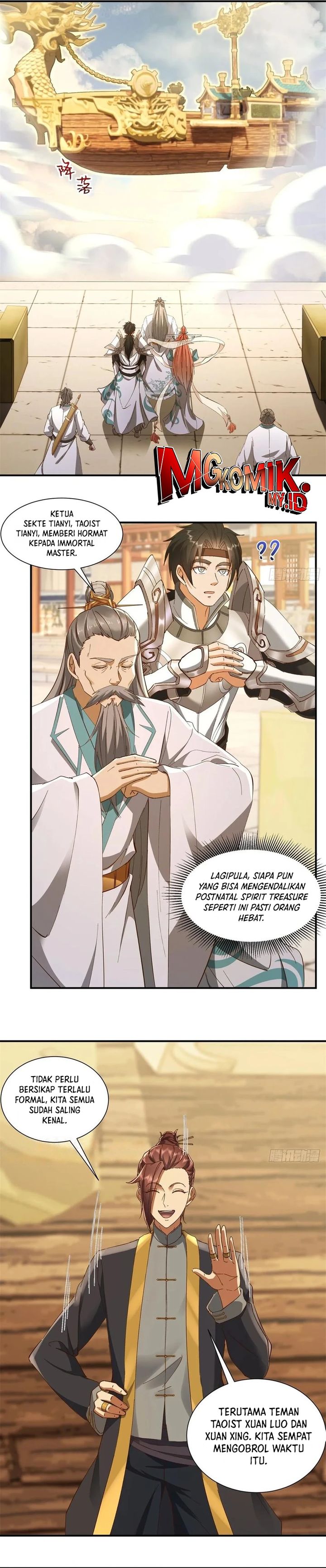 The Primordial World: Starting by Taking the Minghe as My Adopted Stepdaughter Chapter 49 Bahasa Indonesia