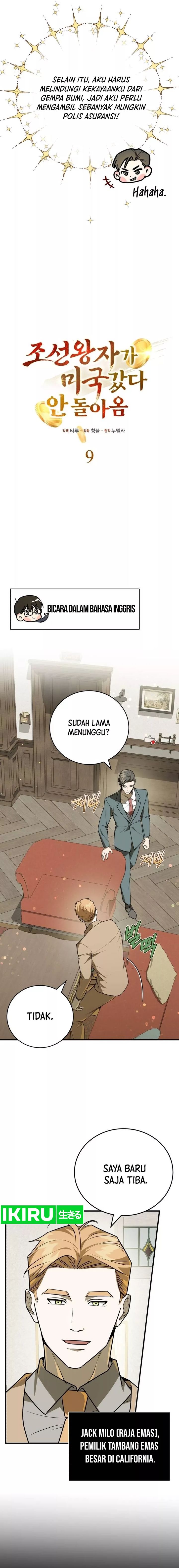 The Prince of Joseon: A One-Way Journey to America chapter 9