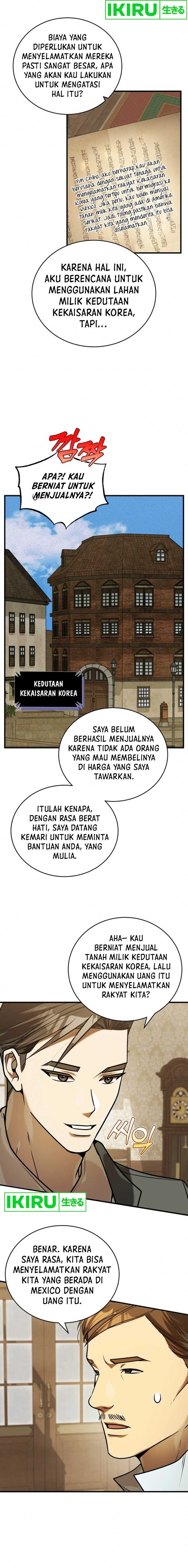 The Prince of Joseon: A One-Way Journey to America Chapter 21 Bahasa Indonesia