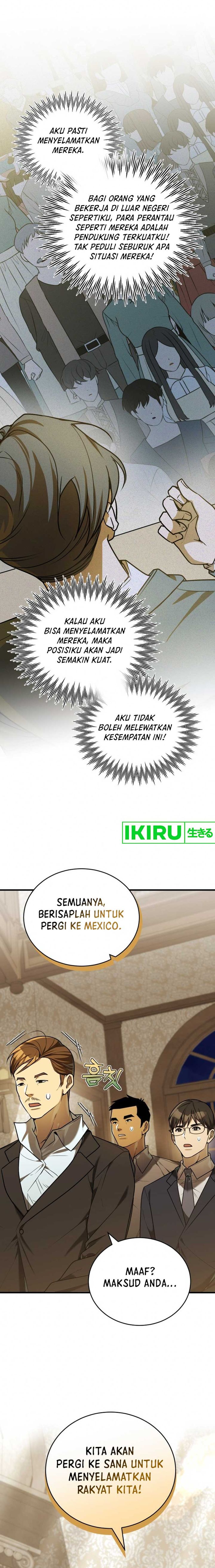 The Prince of Joseon: A One-Way Journey to America Chapter 21 Bahasa Indonesia