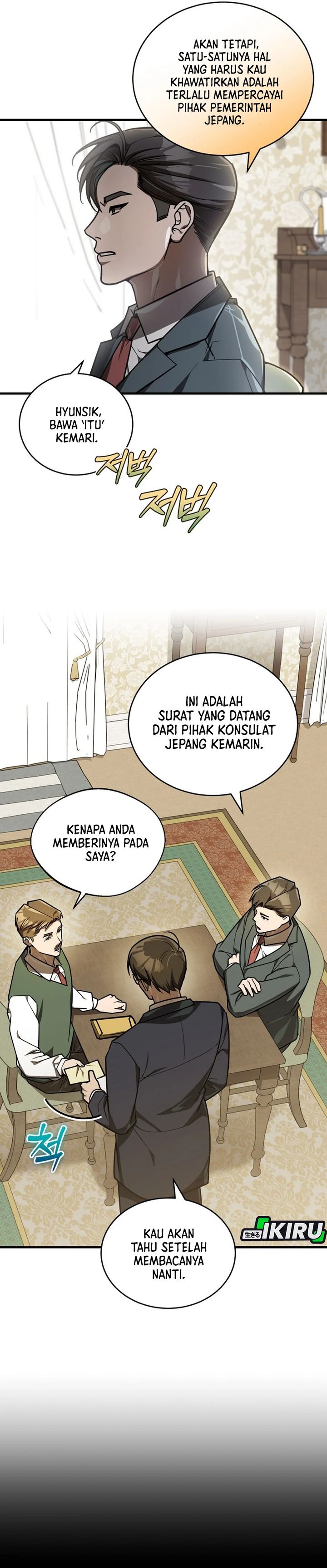 The Prince of Joseon: A One-Way Journey to America Chapter 44 Bahasa Indonesia