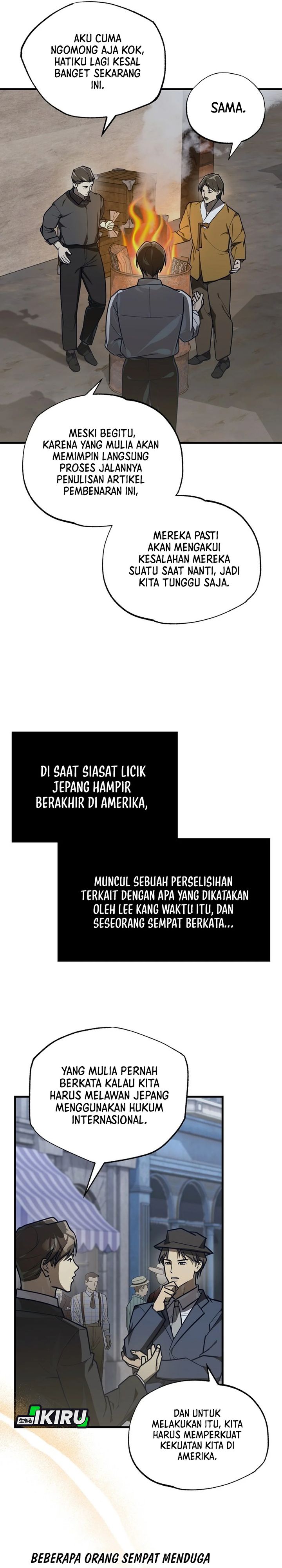 The Prince of Joseon: A One-Way Journey to America Chapter 44 Bahasa Indonesia