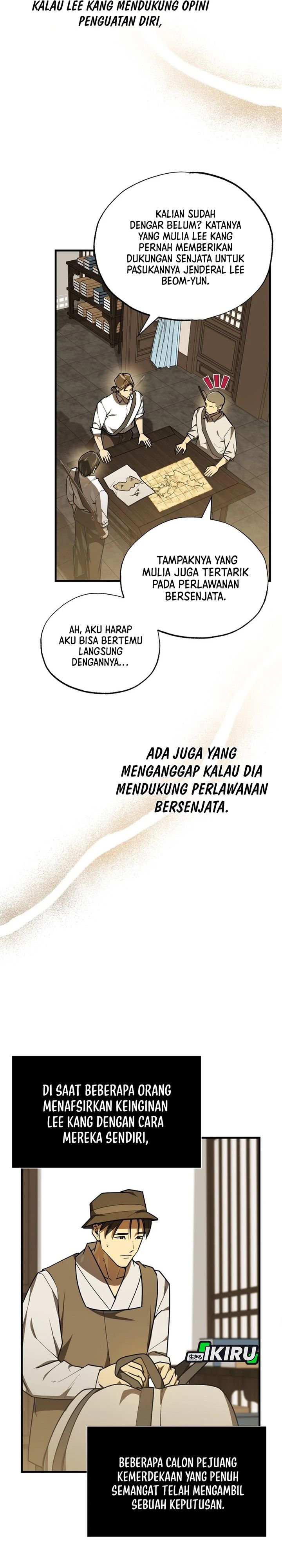 The Prince of Joseon: A One-Way Journey to America Chapter 44 Bahasa Indonesia