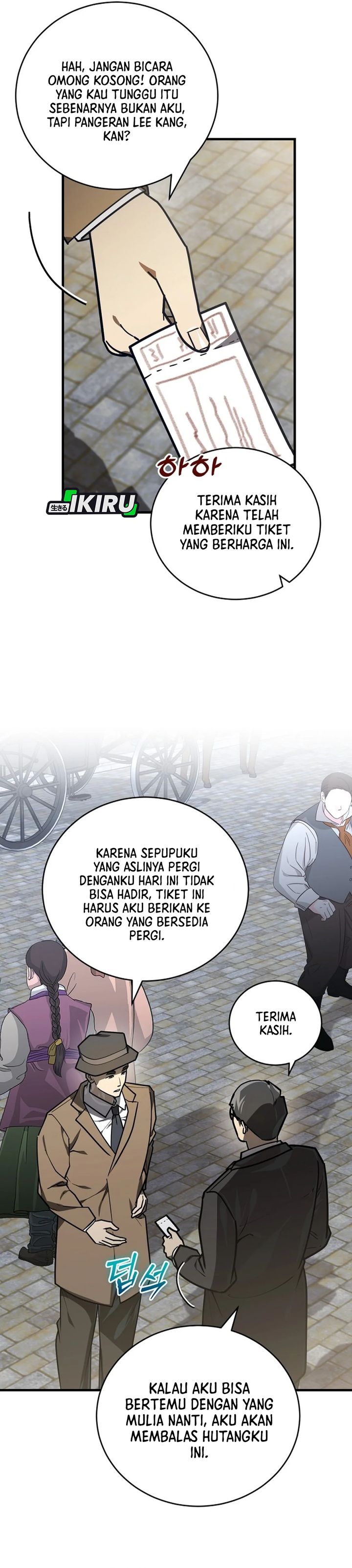 The Prince of Joseon: A One-Way Journey to America Chapter 44 Bahasa Indonesia