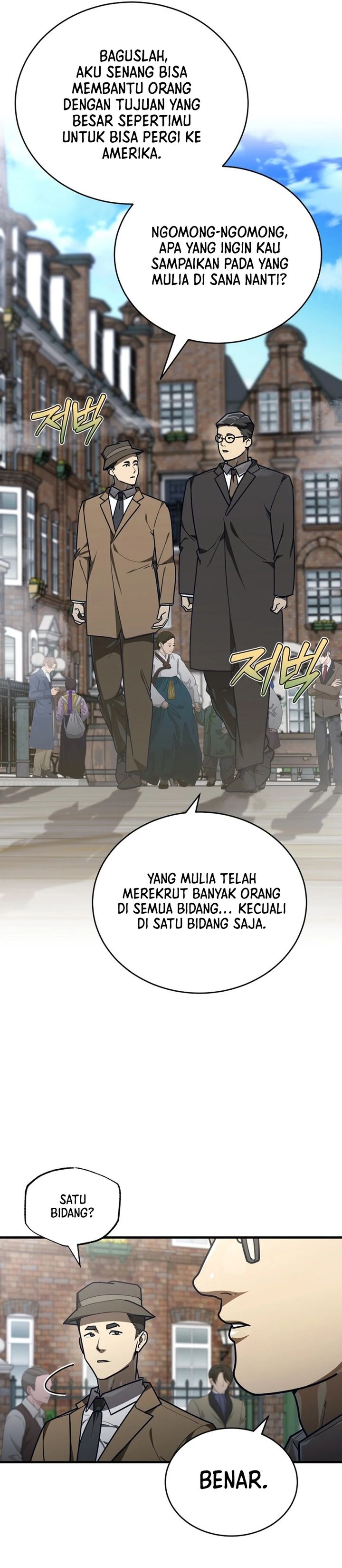 The Prince of Joseon: A One-Way Journey to America Chapter 44 Bahasa Indonesia