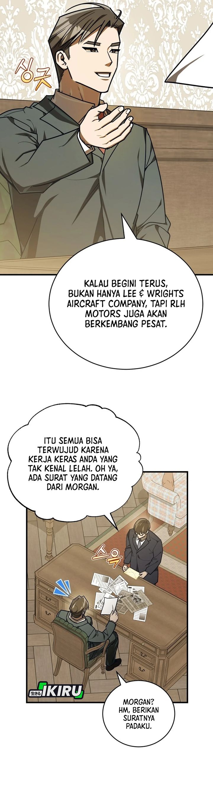 The Prince of Joseon: A One-Way Journey to America Chapter 44 Bahasa Indonesia