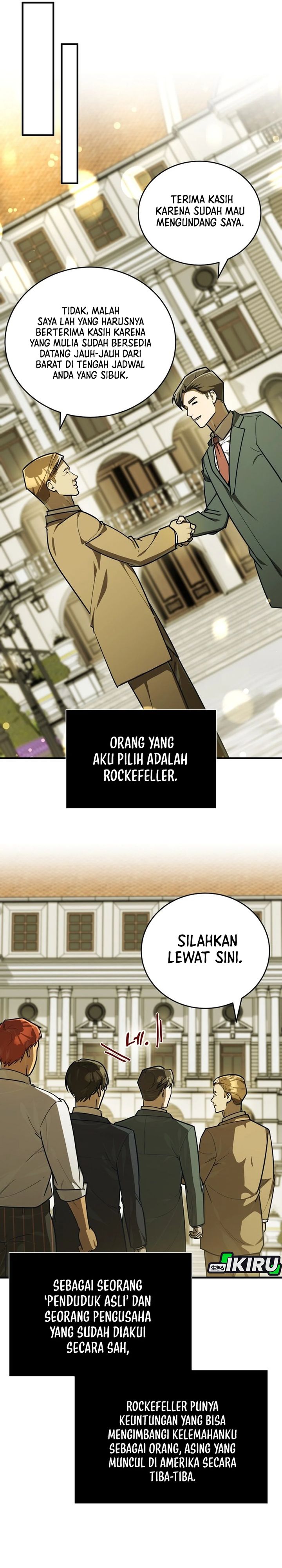 The Prince of Joseon: A One-Way Journey to America Chapter 44 Bahasa Indonesia