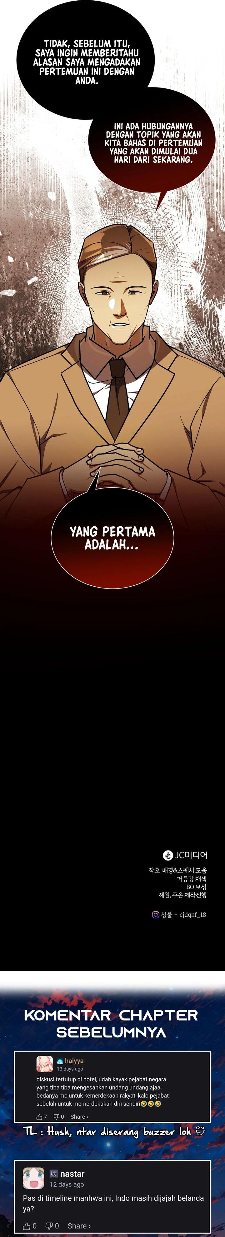 The Prince of Joseon: A One-Way Journey to America Chapter 44 Bahasa Indonesia