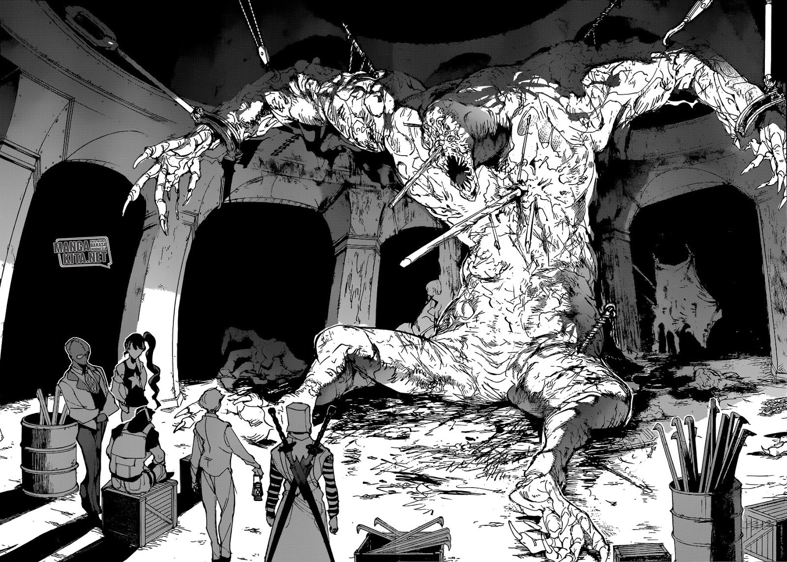 The Promised Neverland Chapter 129 Bahasa Indonesia
