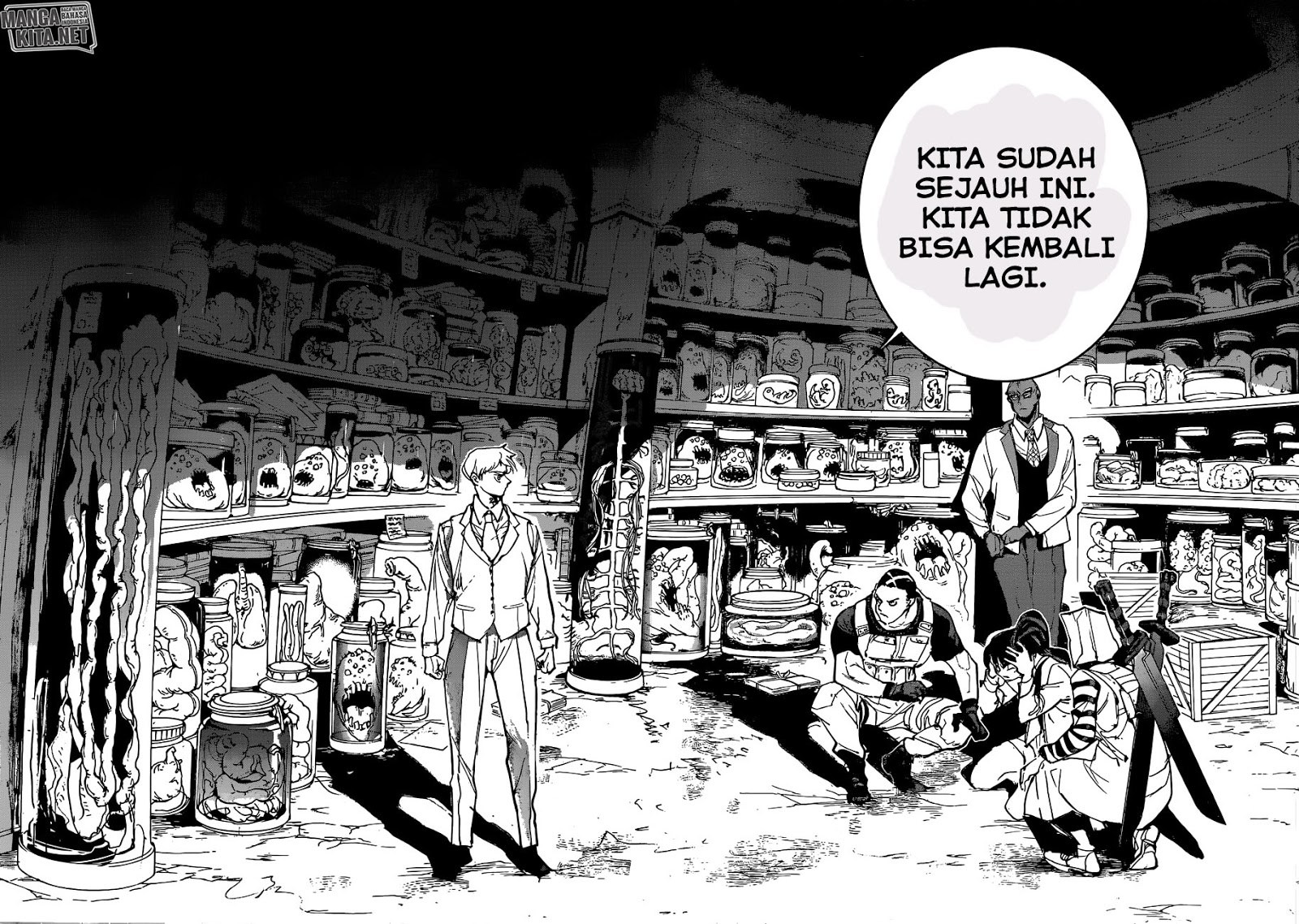 The Promised Neverland Chapter 129 Bahasa Indonesia
