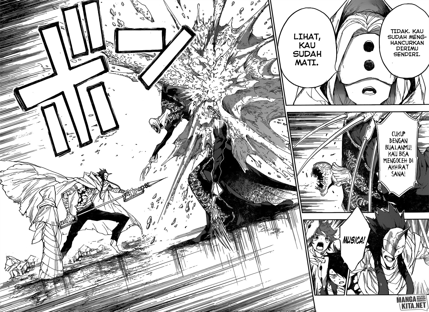 The Promised Neverland Chapter 158 Bahasa Indonesia