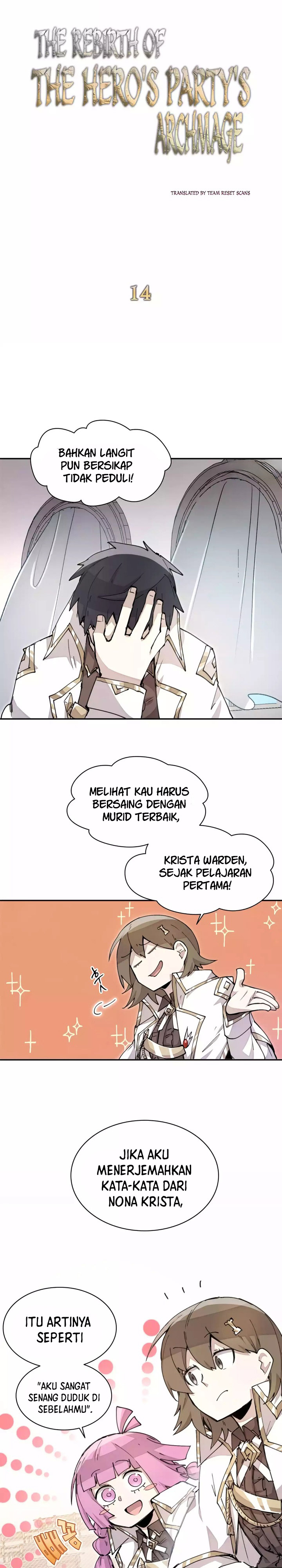 The Rebirth of the Hero’s Party’s Archmage chapter 14
