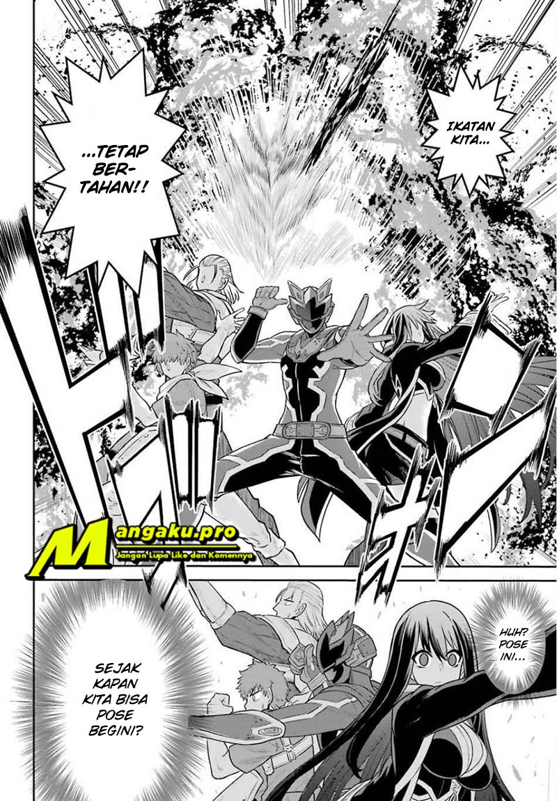 The Red Ranger Becomes an Adventurer in Another World Chapter 02.3 Bahasa Indonesia