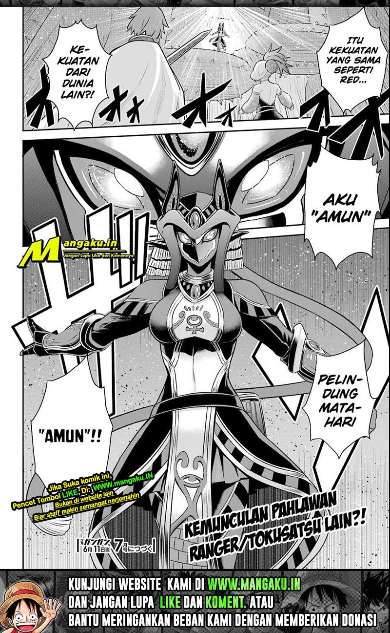 The Red Ranger Becomes an Adventurer in Another World Chapter 08.2 Bahasa Indonesia
