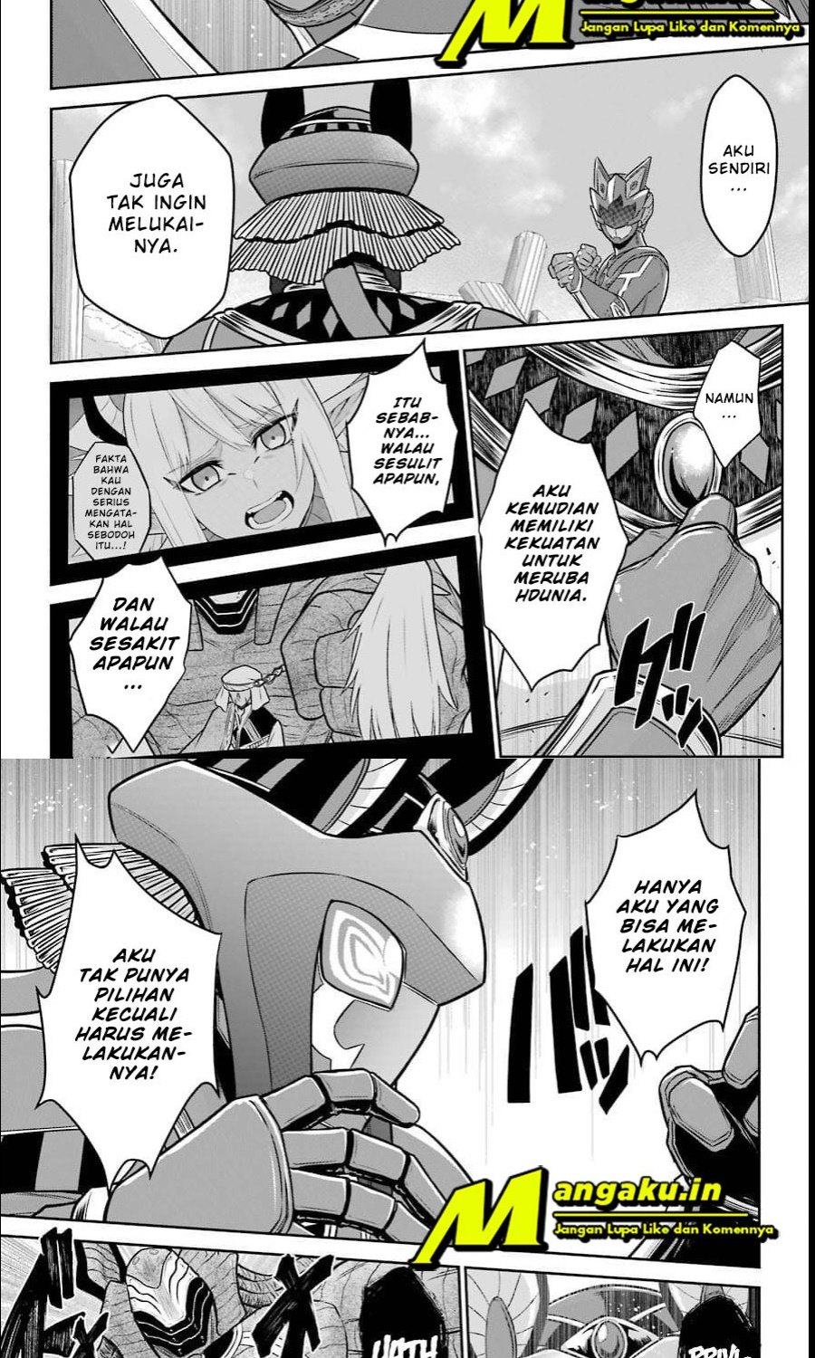The Red Ranger Becomes an Adventurer in Another World Chapter 12.1 Bahasa Indonesia