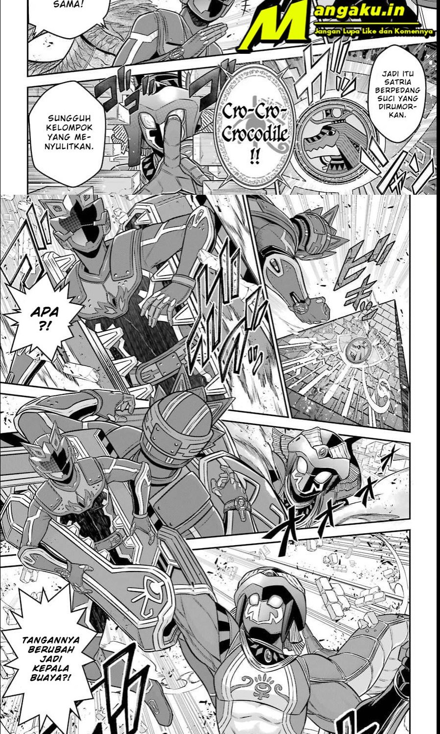 The Red Ranger Becomes an Adventurer in Another World Chapter 12.1 Bahasa Indonesia