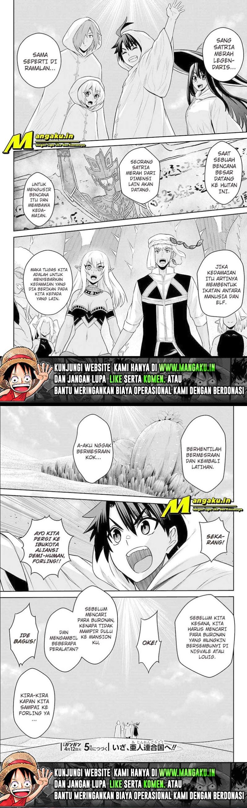 The Red Ranger Becomes an Adventurer in Another World chapter 16
