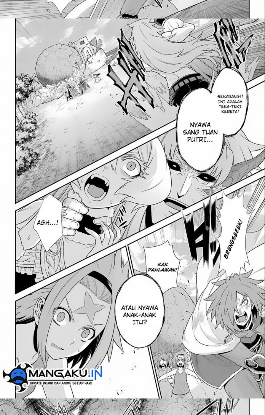 The Red Ranger Becomes an Adventurer in Another World Chapter 24.2 Bahasa Indonesia