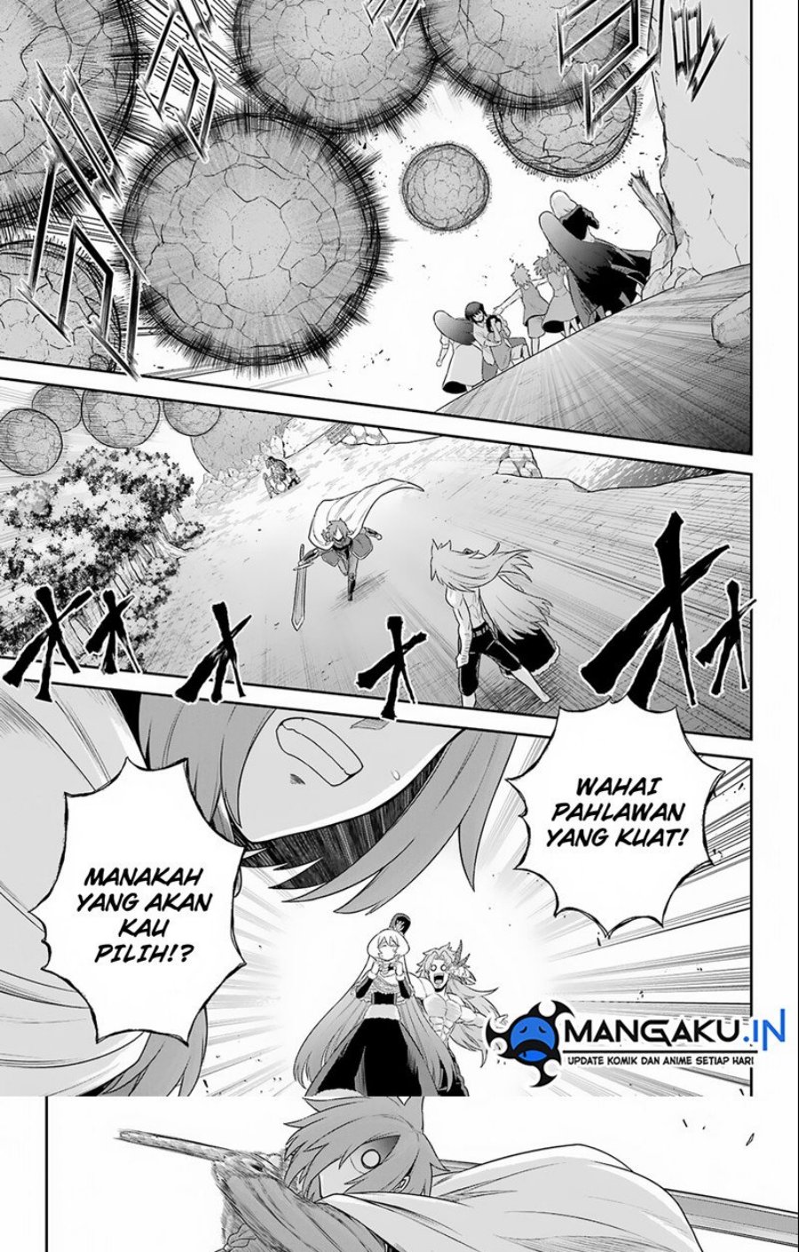 The Red Ranger Becomes an Adventurer in Another World Chapter 24.2 Bahasa Indonesia