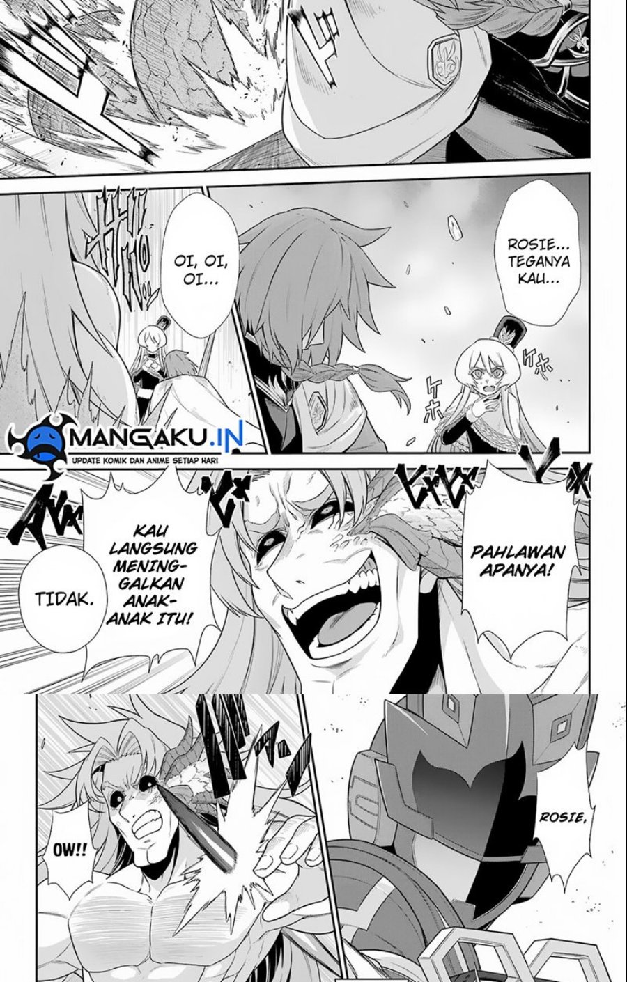 The Red Ranger Becomes an Adventurer in Another World Chapter 24.2 Bahasa Indonesia