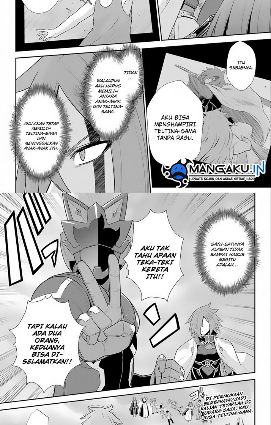 The Red Ranger Becomes an Adventurer in Another World Chapter 24.2 Bahasa Indonesia