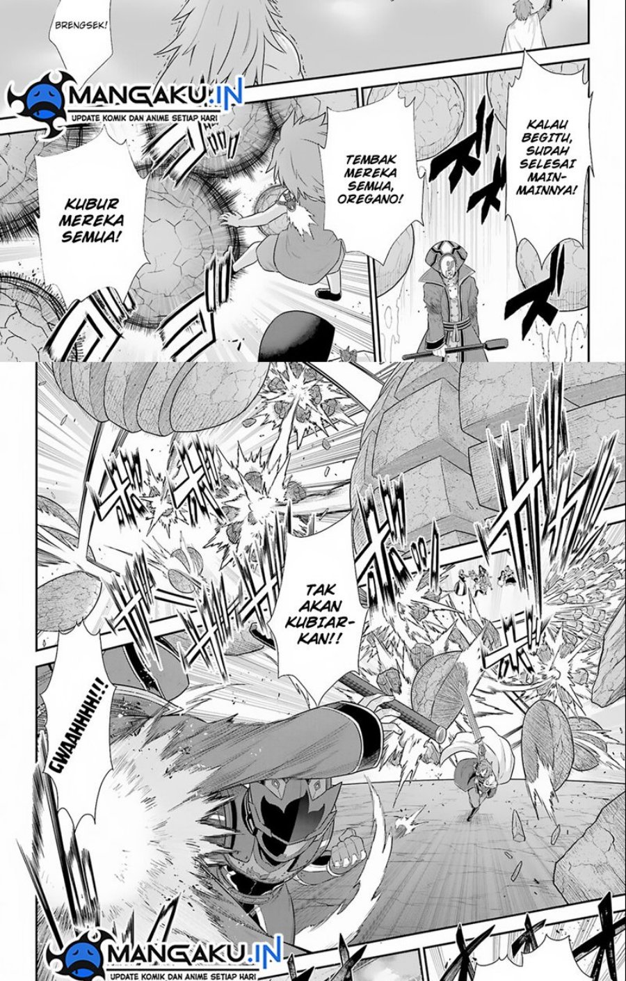 The Red Ranger Becomes an Adventurer in Another World Chapter 24.2 Bahasa Indonesia