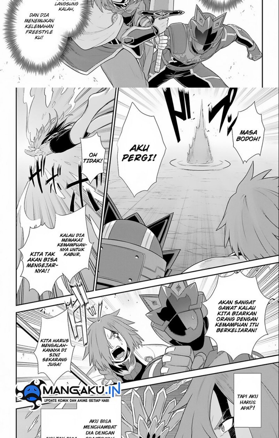The Red Ranger Becomes an Adventurer in Another World Chapter 24.2 Bahasa Indonesia