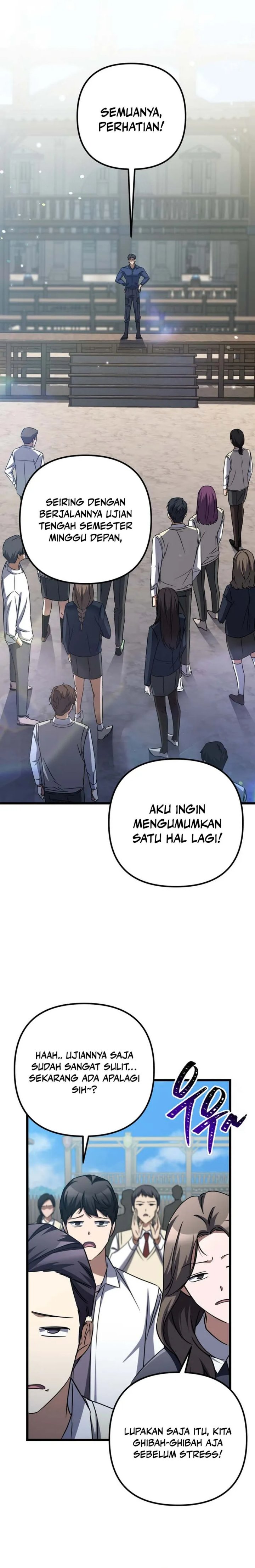 The Regressed Extra Becomes a Genius Chapter 15 Bahasa Indonesia