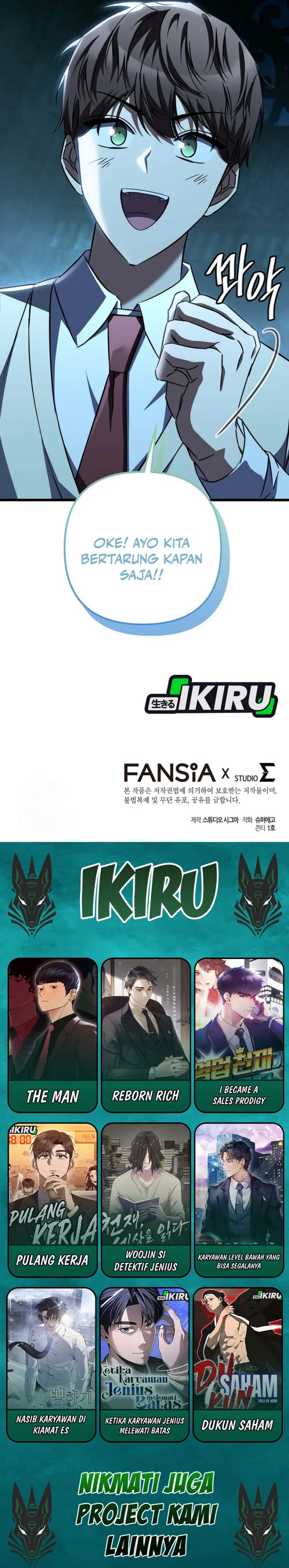 The Regressed Extra Becomes a Genius Chapter 15 Bahasa Indonesia