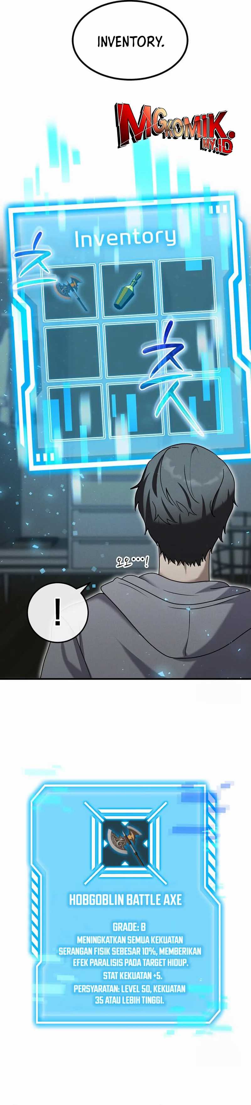 The Regressed Genius Player’s Legendary Weapon Creation chapter 13