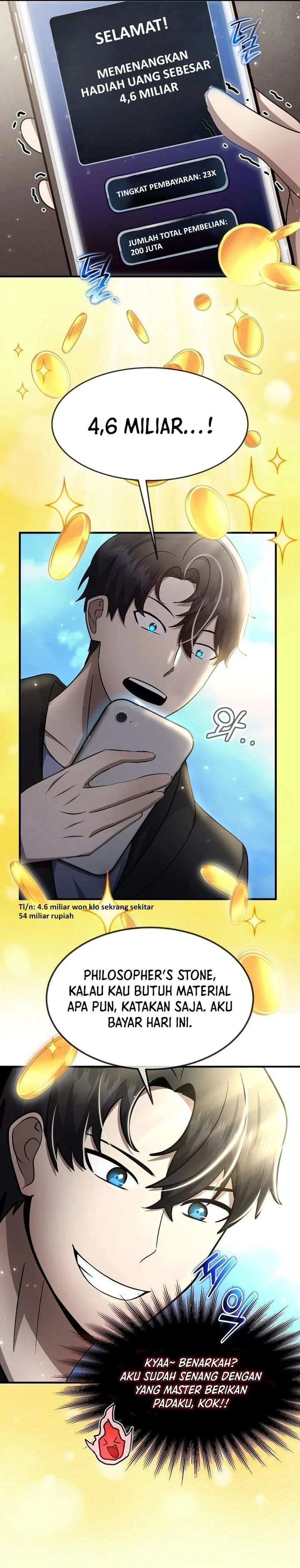 The Regressed Genius Player’s Legendary Weapon Creation Chapter 40 Bahasa Indonesia