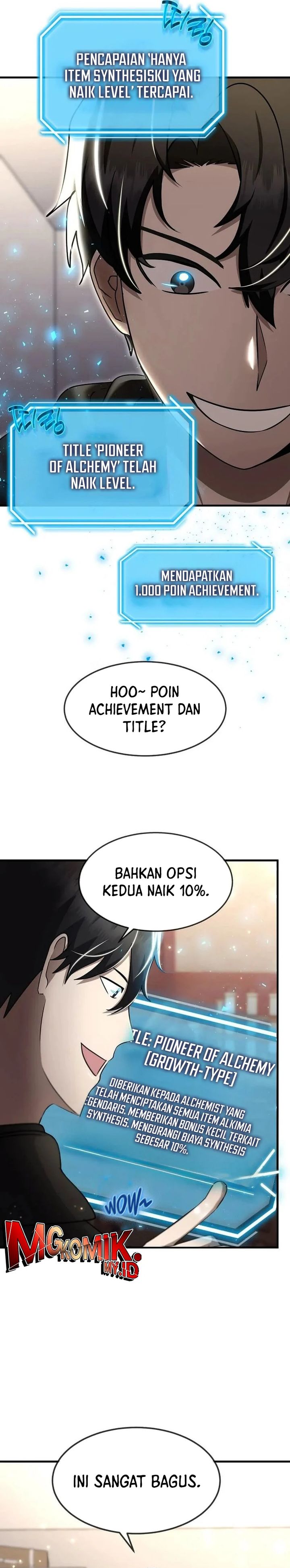 The Regressed Genius Player’s Legendary Weapon Creation Chapter 40 Bahasa Indonesia