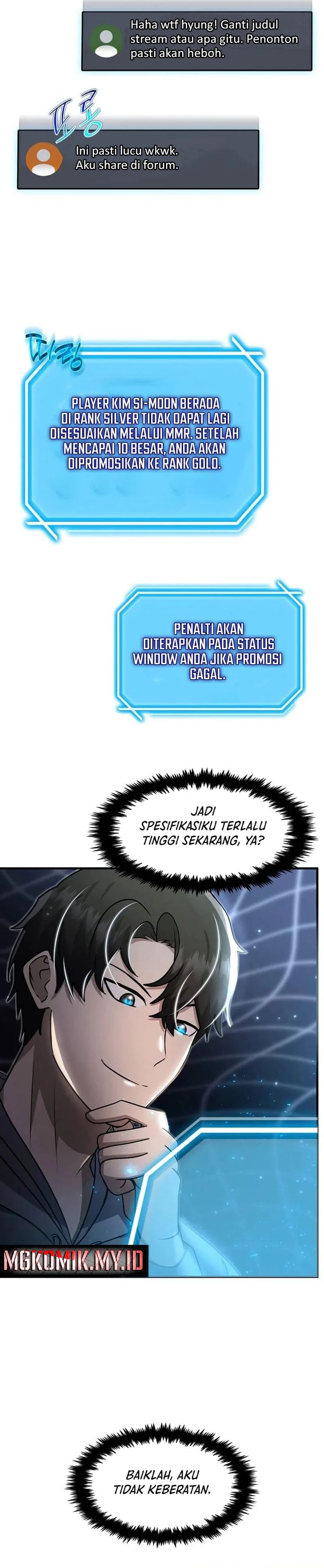 The Regressed Genius Player’s Legendary Weapon Creation Chapter 40 Bahasa Indonesia