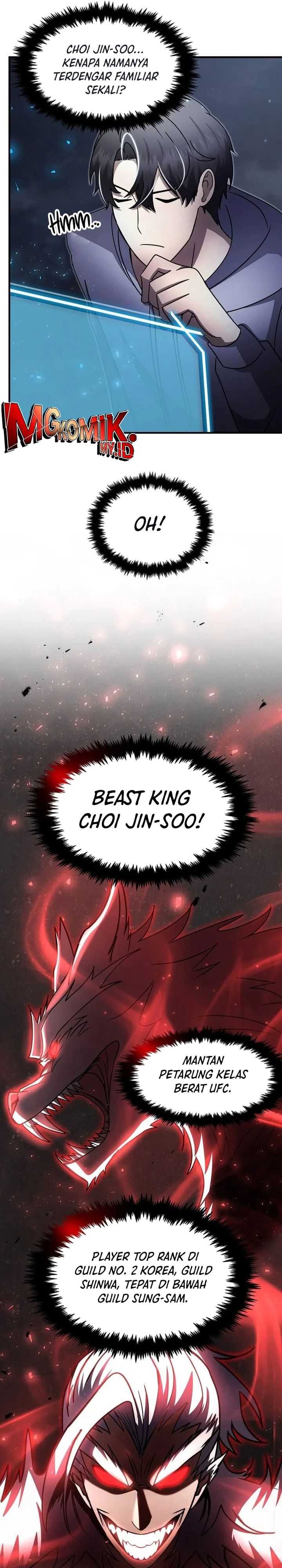 The Regressed Genius Player’s Legendary Weapon Creation Chapter 40 Bahasa Indonesia