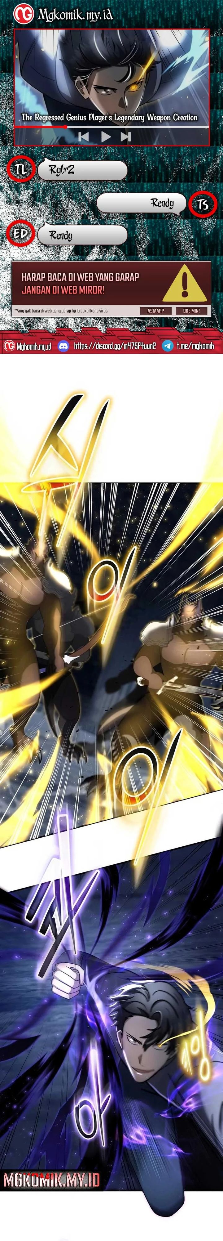 The Regressed Genius Player’s Legendary Weapon Creation chapter 43