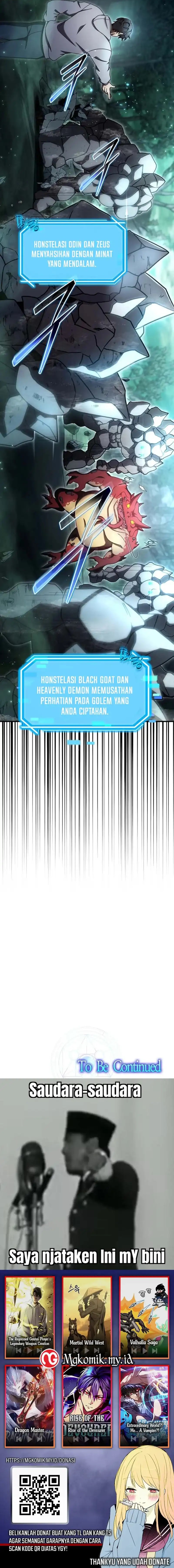 The Regressed Genius Player’s Legendary Weapon Creation chapter 68