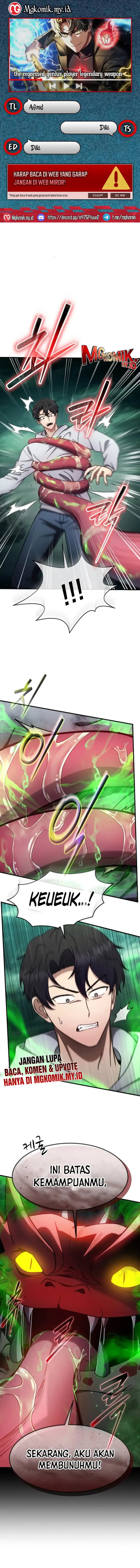 The Regressed Genius Player’s Legendary Weapon Creation chapter 70