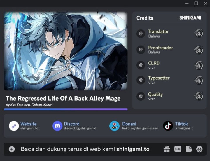 The Regressed Life Of A Back Alley Mage chapter 14