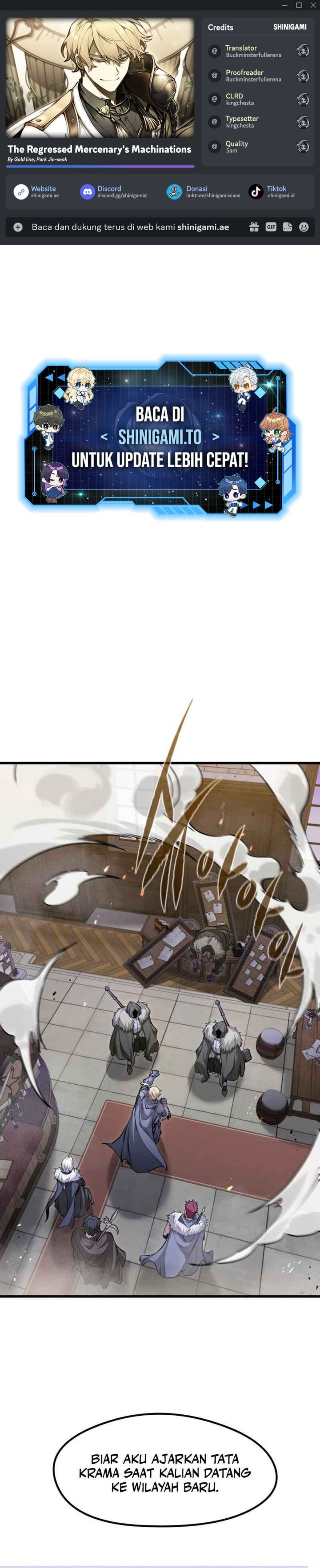 The Regressed Mercenary’s Machinations Chapter 69 Bahasa Indonesia