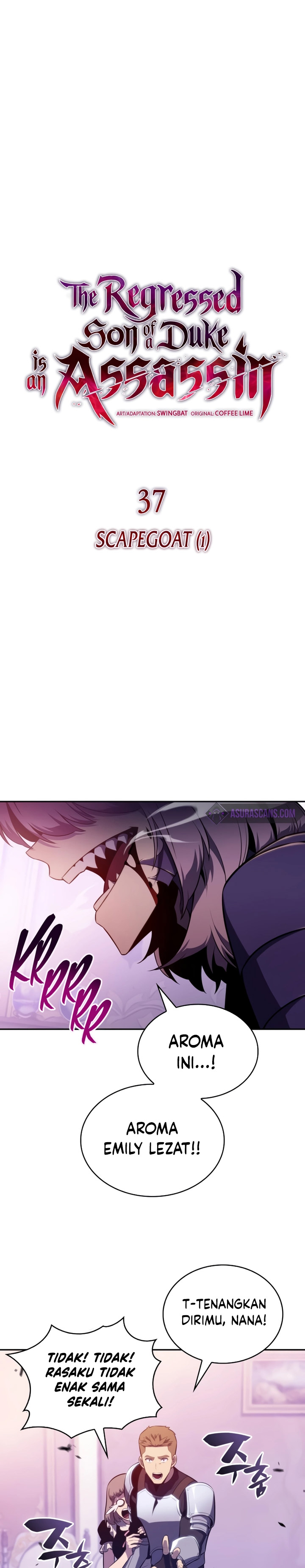 The Regressed Son of a Duke is an Assassin chapter 37