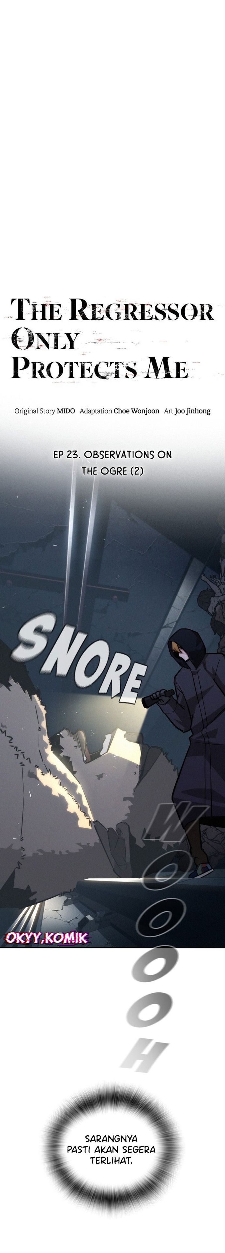 The Regressor Protects Only Me chapter 23